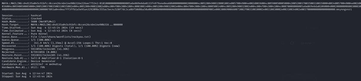 Hashcat Maya