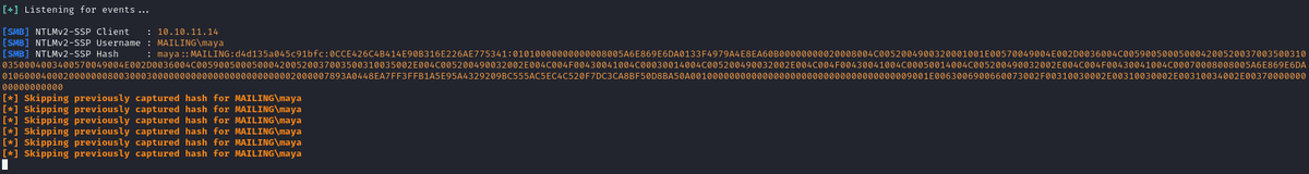 Responder Hash
