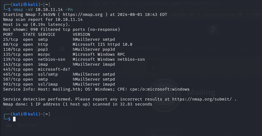 nmap